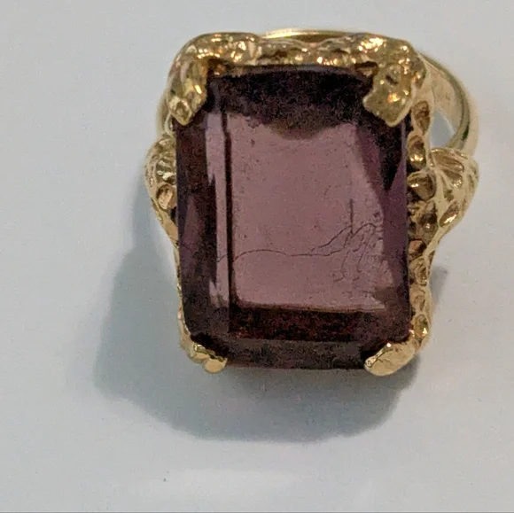 Vintage Sarah Coventry Twilight Collection 1973/ Necklace, Earrings & Ring! - Picture 4 of 9